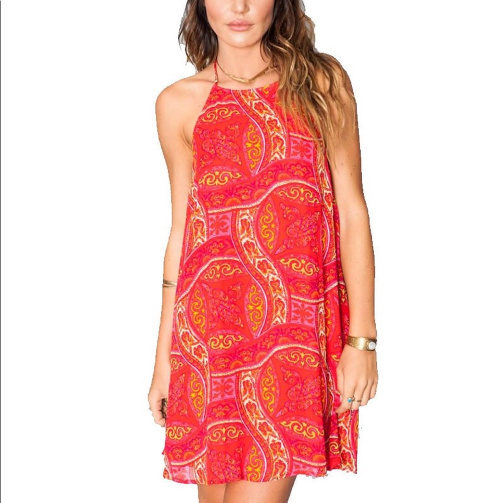Show me your mumu Katy halter dress